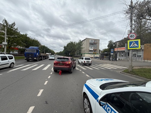 В Череповце пожилую женщину сбили на «зебре» В Череповце пожилую женщину сбили на «зебре»