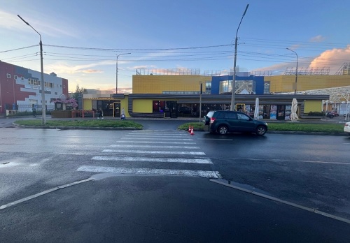 В Череповце на "зебре" сбили школьницу